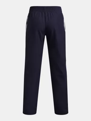 Hosen für Jungen UNDER ARMOUR UA B RIVAL WVN PANT 1390155-410 BLAU
