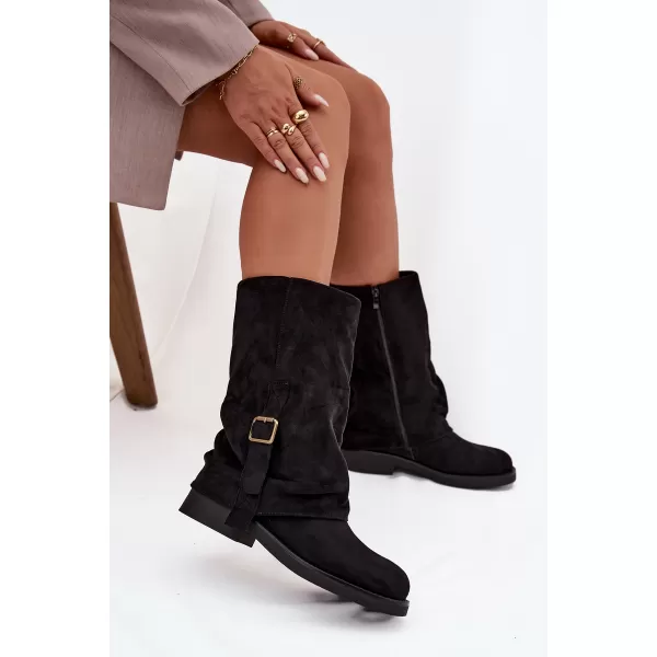  Damenstiefel BOTO MM-15 SCHWARZ 