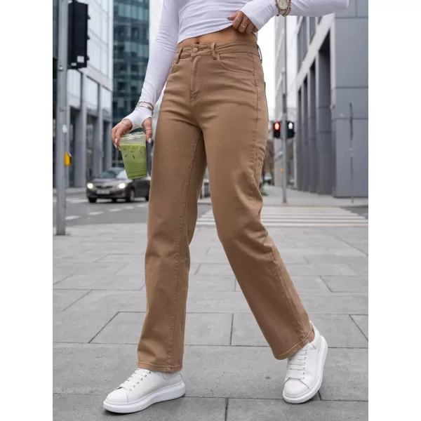  Damenhosen DSTREET UY3095 KARAMELL 