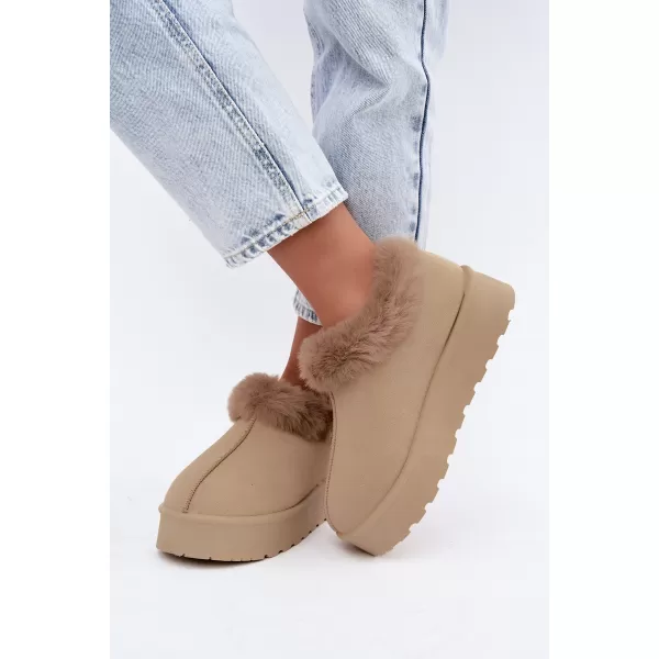  Schneemänner für Frauen BIG STAR SHOES UU274204 BEIGE 