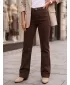 Damenhosen DSTREET UY3106 BRAUN