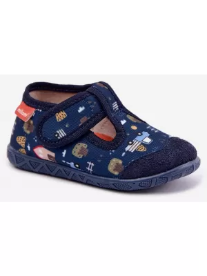 Kinderhausschuhe MILAMI 112/BR-72 BLAU
