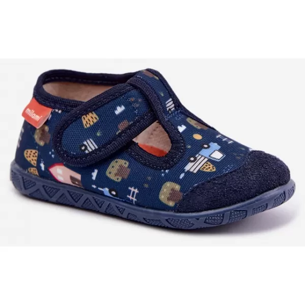  Kinderhausschuhe MILAMI 112/BR-72 BLAU 