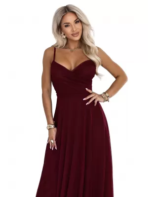 Damenkleid NUMOCO 681-3 BURGUND