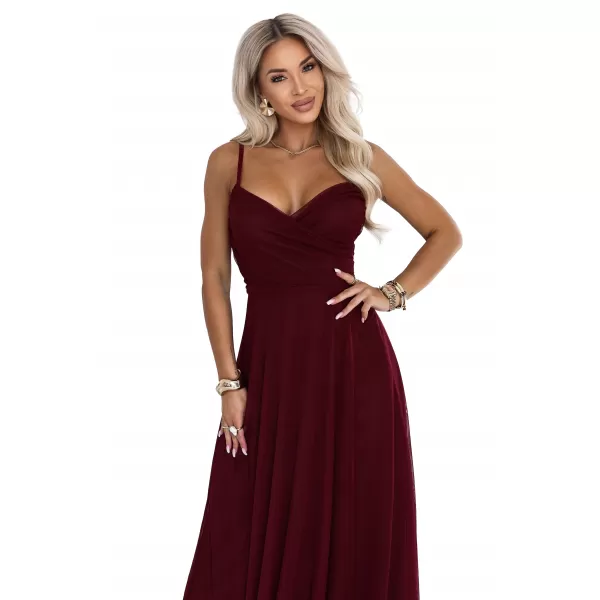  Damenkleid NUMOCO 681-3 BURGUND 