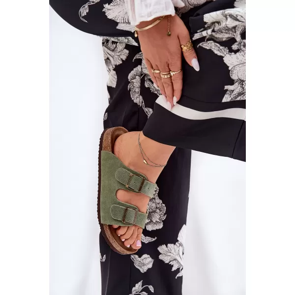  Damenhausschuhe BIG STAR SHOES RR274A393 GRÜN 