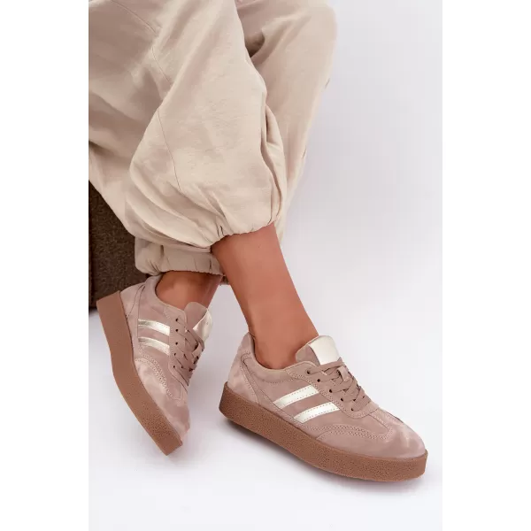  Damen-Sneaker D&A LR62-7107 BRAUN 
