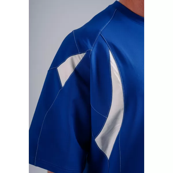  Übergroßes Pump-Cover-T-Shirt NEBBIA PRIMAL 871 BLAU 