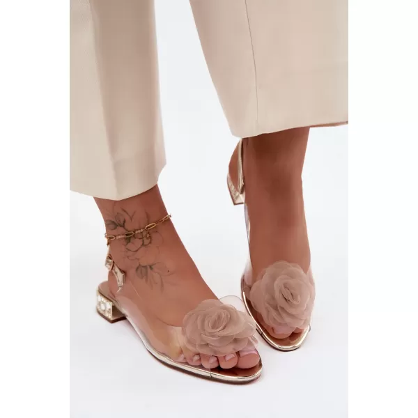  Damensandalen D&A MR61-9003 GOLD 