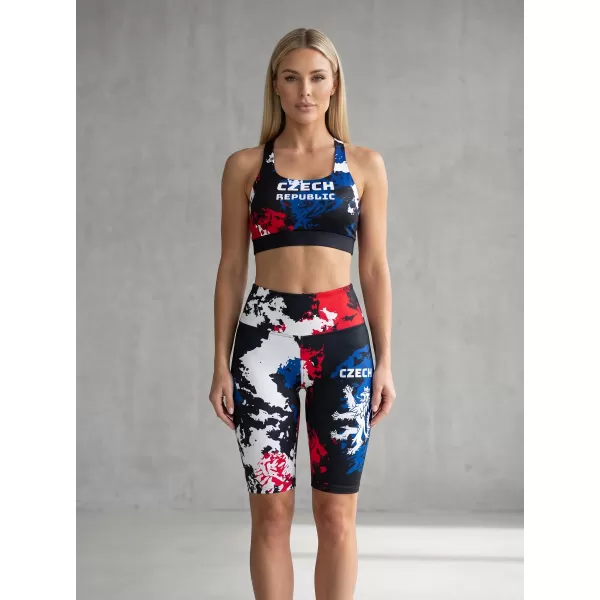  Damen Premium-Funktionsleggings oberhalb des Knies (neue Größen) ALTISPORT VOJ/ALW036LEG06 FLECKEN 