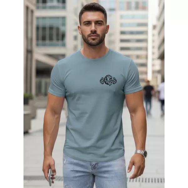  Herren-T-Shirt DSTREET NX5084R BLAU 