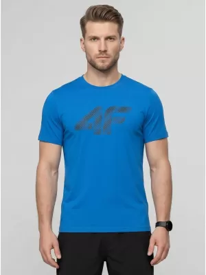 Herren-T-Shirt 4F WMM00TTSHM3342 BLAU