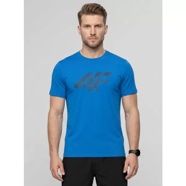  Herren-T-Shirt 4F WMM00TTSHM3342 BLAU 