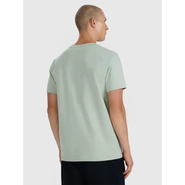  Herren-T-Shirt 4F WAW25TTSHM2372 MINZE 