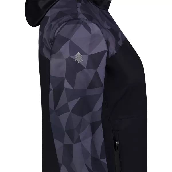  Softshelljacke für Damen NORDBLANC UPLAND NBSSL8322 SCHWARZ 