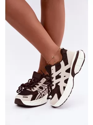 Damen-Sneaker BOTO 88309 BEIGE/BRAUN