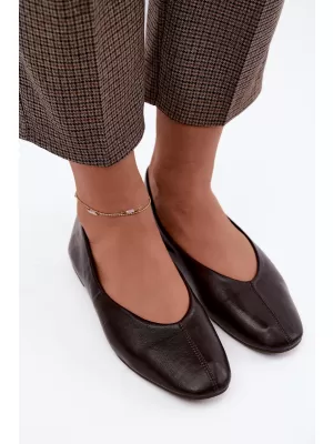 Ballerinas für Damen BOTO JH602P BRAUN