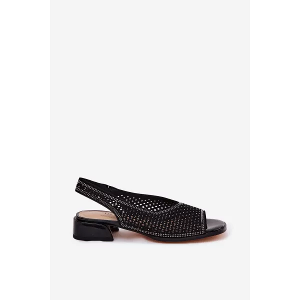  Damensandalen D&A CR61-3131 SCHWARZ 