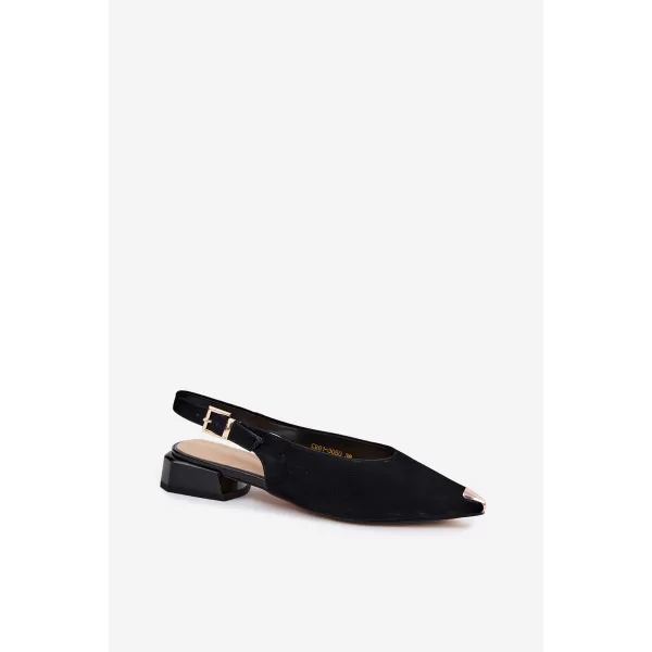  Damensandalen D&A CR61-3050 SCHWARZ 