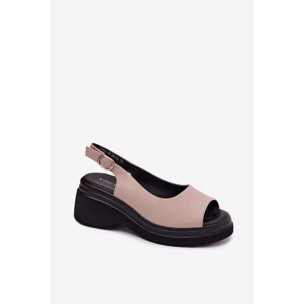  Damensandalen VINCEZA 66936 BEIGE 