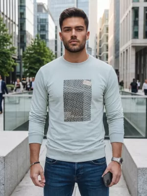 Herren-Sweatshirt DSTREET BX5355 BEIGE