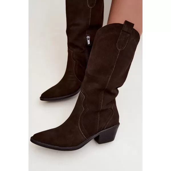  Cowboystiefel für Damen BOTO 5312 BRAUN 