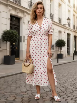 Kleid DSTREET EY2656 WEIß
