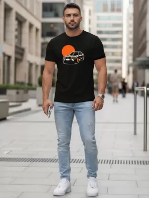 Herren-T-Shirt DSTREET NX5091R-BK SCHWARZ