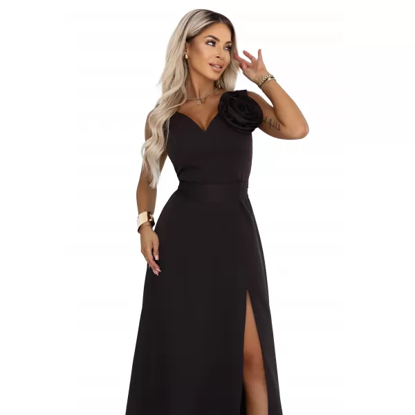  Kleid NUMOCO 669-5 SCHOKOLADENBRAUN 