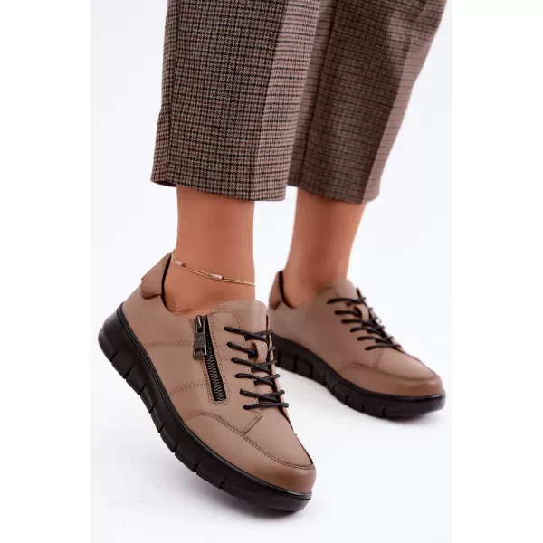  Damen-Stiefeletten VINCEZA 133130 BEIGE 