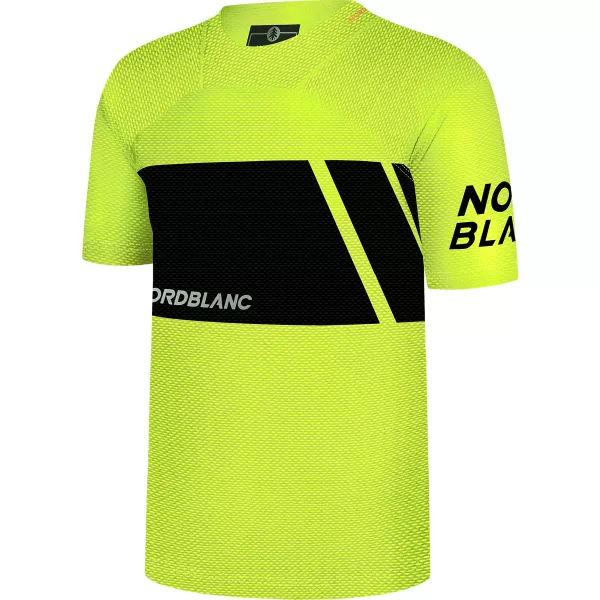  Funktionelles Radsport-T-Shirt für Herren NORDBLANC MUD NBSMF8083 LEUCHTEND GELB 