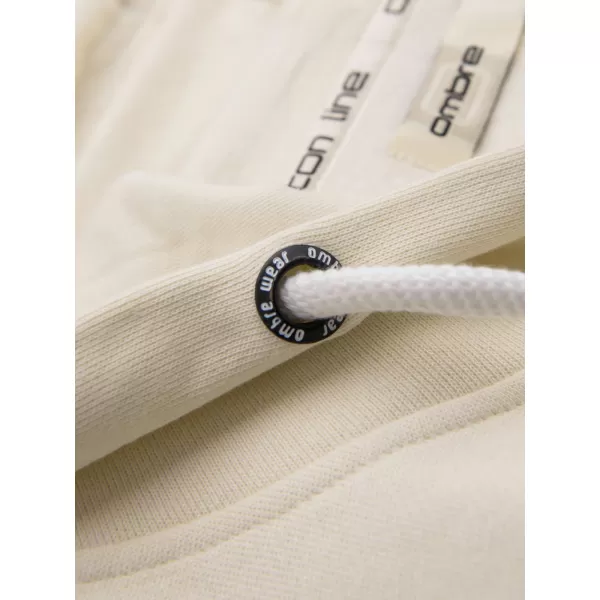  Herren-Sweatshirt OMBRE OM-SSBZ-0272 CREME 