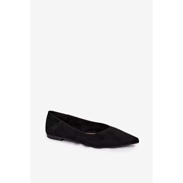  Ballerinas für Damen BOTO JH597 SCHWARZ 