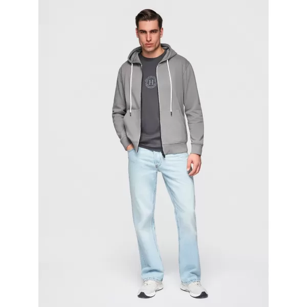  Herren-Sweatshirt OMBRE OM-SSBZ-0272 GRAU 
