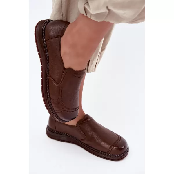  Damen-Stiefeletten VINCEZA 107241 BRAUN 