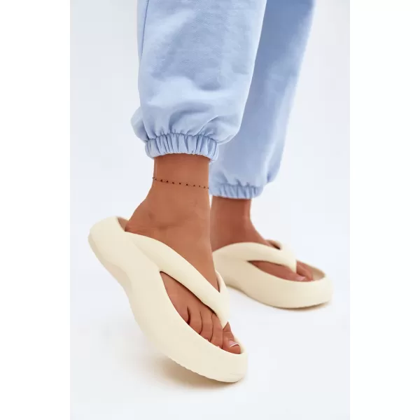  Damen-Flip-Flops BOTO SS-125 BEIGE 