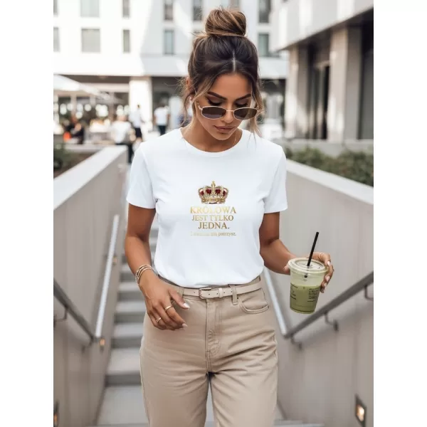  Damen-T-Shirt DSTREET NX5035RY WEIß 