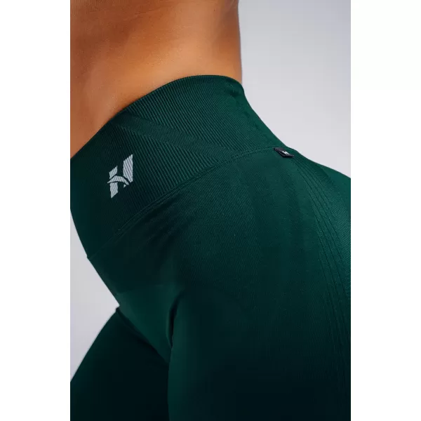  Extra-Push-up-Leggings mit hoher Taille NEBBIA PRIMAL 850 DUNKELGRÜN 