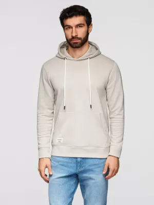 Herren-Sweatshirt OMBRE OM-SSBN-0270 HELLBEIGE