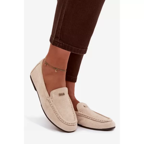  Damenmokassins BOTO QQ-273 BEIGE 