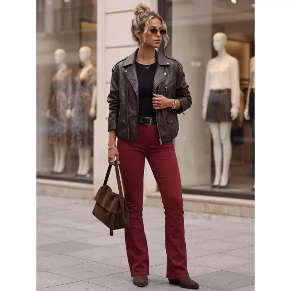  Damenhosen DSTREET UY3111 ROTWEIN 