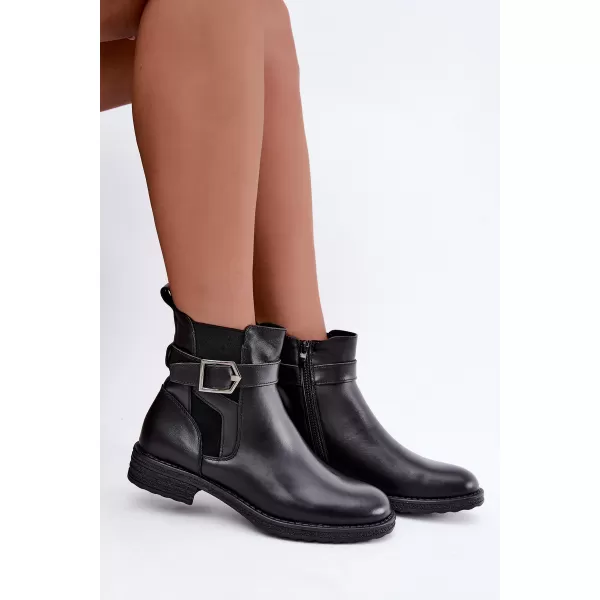  Damenschuhe SERGIO LEONE BT-43-S SCHWARZ 
