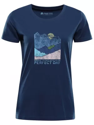 Damen-T-Shirt ALPINE PRO TERMESA 4 MONDSCHEIN-OZEAN-VARIANTE PB