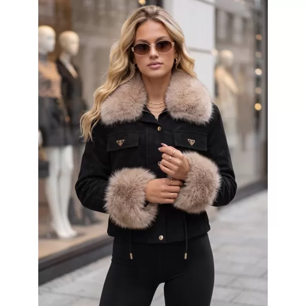  Damenjacke DSTREET TY5703 SCHWARZ 