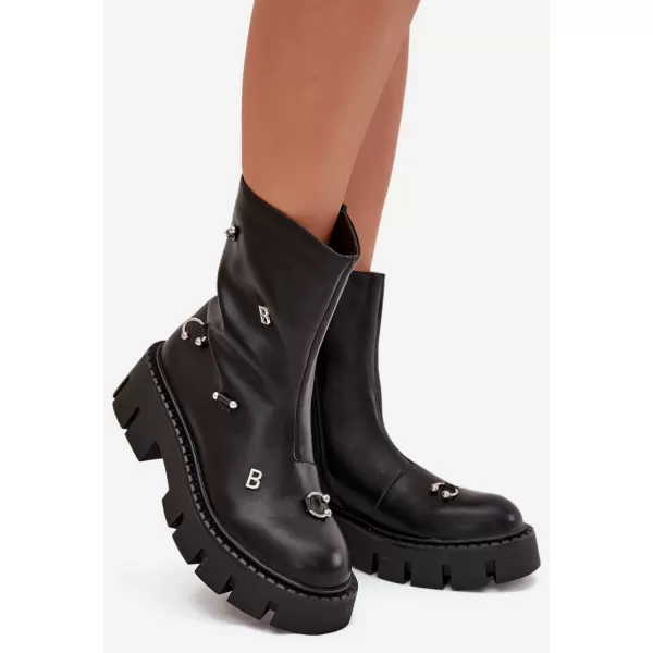  Damenschuhe BOTO DA161P SHCWARZ 