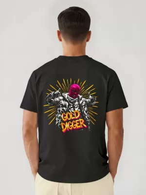 Herren-T-Shirt DSTREET NX4014R-BK-O SCHWARZ