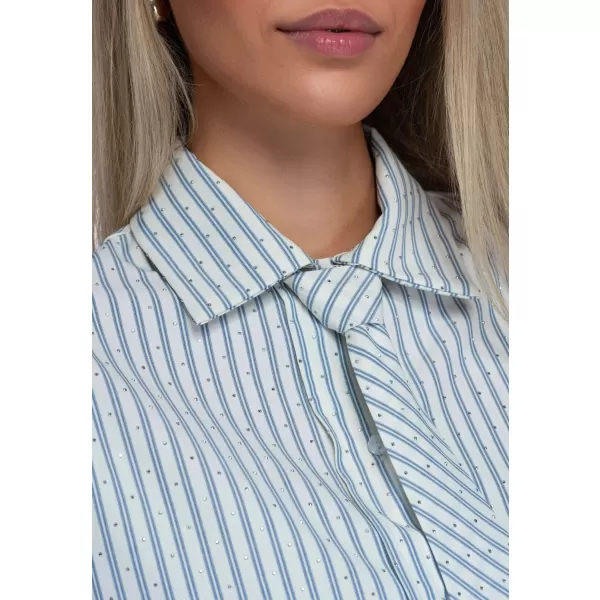  Damenhemd OMBRE OW-SH-E0069 BLAU 