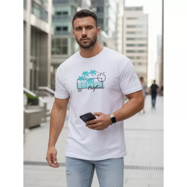  Herren-T-Shirt DSTREET NX5020R WEIß 