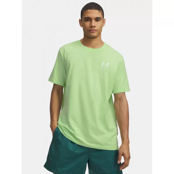  Herren-T-Shirt UNDER ARMOUR M SPORTSTYLE LC SS 1326799-712 GRÜN 