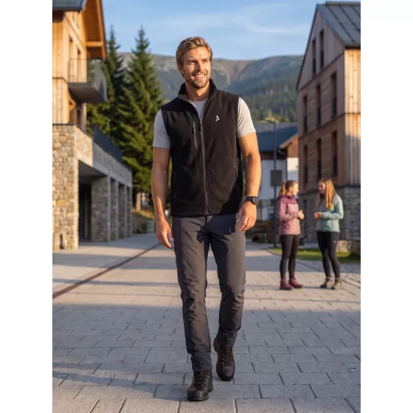  Fleeceweste für Herren ALTISPORT ALM002525 SCHWARZ 